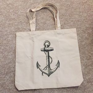 Canvas J Crew Tote Bag